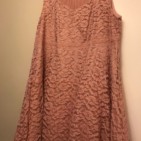 Torrid Lace Metallic Party Dress - Picture 3 of 11